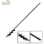 Mũi khoan Auger sân vườn bằng thép phổ biến để đào không có máy khoan điện 50x600mm