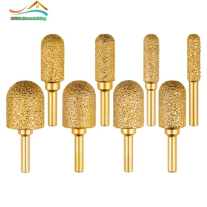 1 Đầu mài kim cương 8-25mm để đánh bóng khắc kim loại