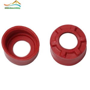 2 chiếc Tay áo cao su chịu lực cho máy khoan tác động GBH2-26 Búa điện màu đỏ