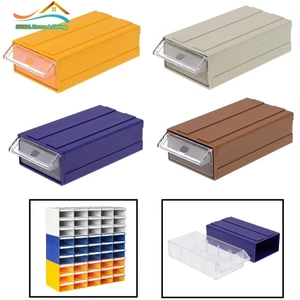 1PC Bộ phận phần cứng bằng nhựa có thể xếp chồng lên nhau Hộp lưu trữ Vít thành phần Hộp công cụ