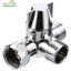 Bộ chia vòi hoa sen bằng đồng thau Bộ chuyển đổi 3 chiều 1 / 2 "Bộ chuyển đổi vòi hoa sen tay T Van nước