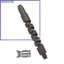 CHO 19SLX22SLXDC Xoắn Trục Nửa Mặt Trăng Pin Bánh Xe Giọt Nước Sửa Đổi