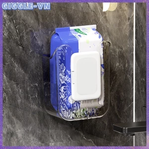 Hộp khăn giấy ướt treo tường Hộp đựng khăn mặt không đục lỗ
