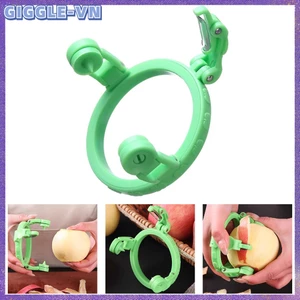 Dụng cụ rau quả Dụng cụ gọt vỏ xoay cầm tay Bộ xoắn ốc nhà bếp quả lê