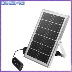 Máy phát điện bảng điều khiển năng lượng mặt trời 5V 8W Sạc ngoài trời với 4 cổng USB Bộ sạc năng lượng mặt trời