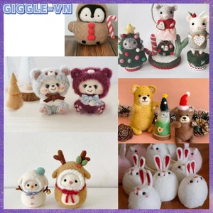 10g Sợi Len Cho Kim Nỉ Ướt Nỉ Handmade DIY Thủ Công Vật Liệu