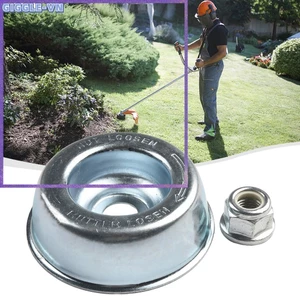 Nắp đĩa chạy bộ + Đai ốc cho máy cắt chổi cảm giác động cơ STIHL FS 36 40 44 85 90 120 KM