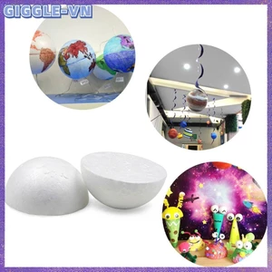 1X Xốp Bán Cầu Xốp Tròn Trống Bóng Xốp Polystyrene