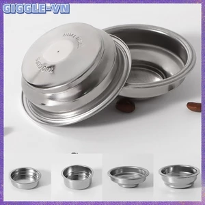 1 Cốc 2 Cốc Bộ Phận Thay Thế Giỏ Lọc Cà Phê Áp Lực Bằng Thép Không Gỉ