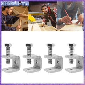 Kẹp C bằng thép không gỉ 4X Kẹp hổ để gắn U Kẹp để bàn nhỏ