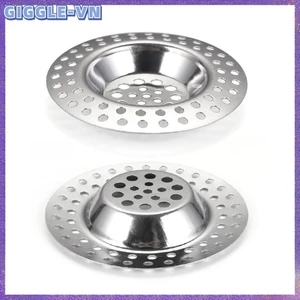2 Chiếc Bồn Rửa Chén Thoát Nước Lọc Thép Cắm Lỗ Bồn Tắm Vỏ Bắt Tóc