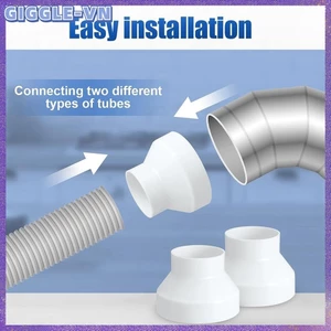 Bộ chuyển đổi giảm ống thông hơi ABS Thích hợp cho quạt ống thông hơi nóng lạnh