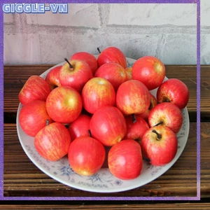 10 Chiếc Mini Mô Phỏng Táo Siêu Nhỏ Bọt Nhựa Trang Trí Nhà