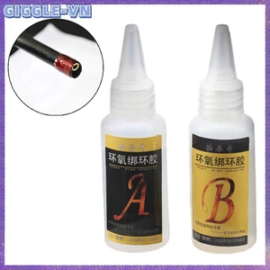 2 Chiếc Cần Câu Xây Dựng Epoxy AB Keo Trong Suốt Cho Cần Câu Phụ Kiện