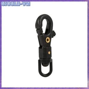 5 / 10pc Ngoài trời 360° Xoay Mini Carabiner Kẹp Khóa Quickdraw Móc chìa khóa Snap