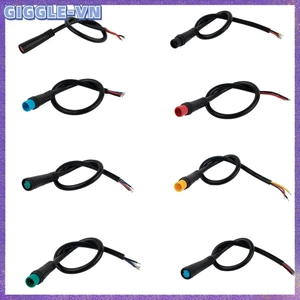 Đầu nối màn hình Ebike 2 / 3 / 4 / 5 / 6 Pin Cáp kết nối chống nước Dòng tín hiệu