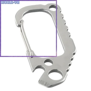 Móc chìa khóa chữ D Carabiner ngoài trời Móc khóa leo núi