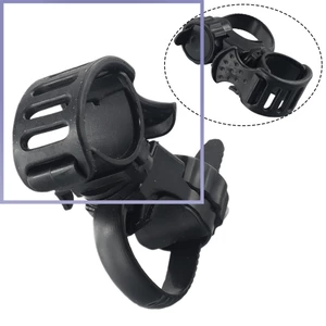 Đèn pin giá đỡ tay lái xe đạp xoay 360 độ