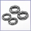 Vòng bi trung tâm bánh xe đạp trọn bộ 3 / 16\ "và 1 / 4\" - Trước và Sau (Cặp)