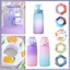 Bình Nước Thơm Trái Cây 500ML Chọn 6 Vị Cho Pods Di Động Chống Rò Rỉ