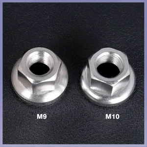 2 Chiếc Xe Đạp Inox / Bánh Xe Chu Kỳ Trục Theo Dõi Hạt Kích Thước M9 / M10