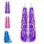 2 Tay Lái Xe Đạp Trẻ Em PVC Cho Streamer Trang Trí Tua Rua Nhiều Màu Sắc