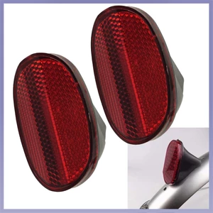 2 Chiếc Xe Đạp Hình Bầu Dục Phía Sau Chắn Bùn Phản Quang Xe Đạp Hình Bầu Dục Phía Sau Cho Chắn Bùn Phản Quang
