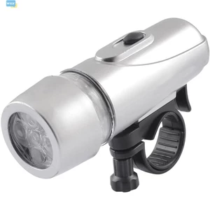 {Mới Trong Tháng Sáu} 1 Pc 5 LED Xe Đạp Xe Đạp Đầu Đèn Pin Chống Nước Lặn
