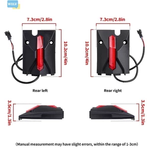 {Mới vào tháng 6} dành cho KuKirin cho xe tay ga điện G2Max Vỏ trang trí đèn báo rẽ