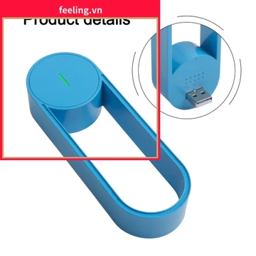 [FEELING] Máy làm sạch không khí Anion Máy lọc không khí USB Máy làm mát không khí di động Máy làm sạch không khí phòng tắm