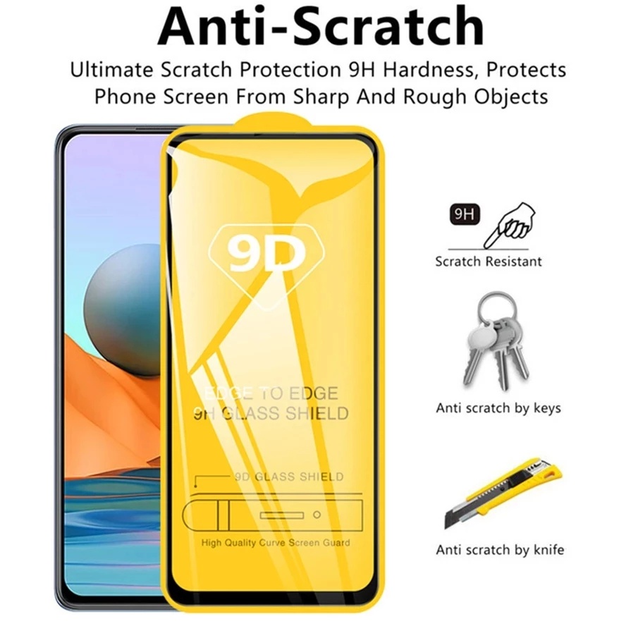 Kính Cường Lực 9d Bảo Vệ Toàn Màn Hình Cho Tecno Pova 3 4 5 Pro Neo 2