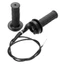 EDB * Cáp tay ga cho 50cc 110cc 125cc 150cc 250cc Dirt Bike Quad ATV Twist Accelerator Tay cầm và Bent Ca