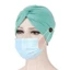 TOPTOOLCX Hồi Giáo Turban Thời Trang Rụng Tóc Mũ Bảo Vệ Tai Có Thể Điều Chỉnh Khăn Bandanang