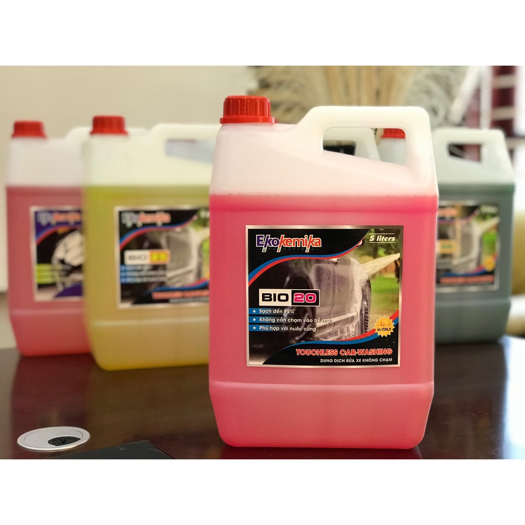 DUNG DỊCH RỬA XE KHÔNG CHẠM EKOKEMIKA BIO 20-5L