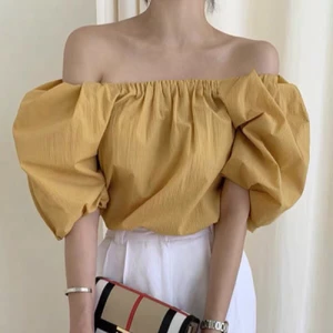 Áo trễ vai vàng siêu xinhh