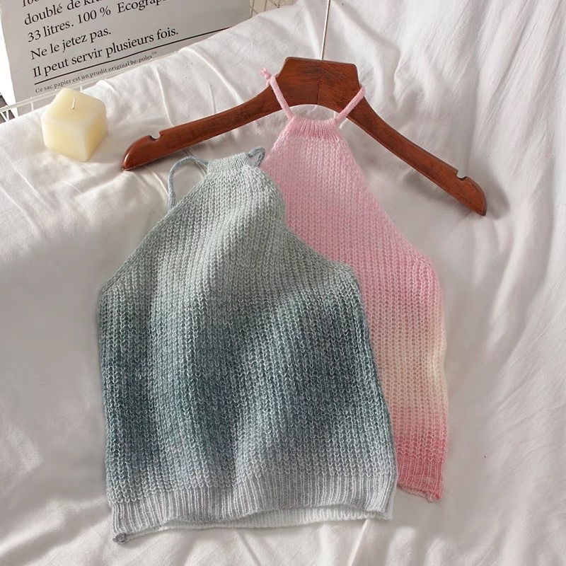 yếm len loang màu pastel (bz1133#) | Shopee Việt Nam