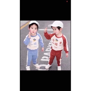 Bộ dài bé trai, bộ cotton dài tay bé trai, bộ chui đầu bé trai chất mát