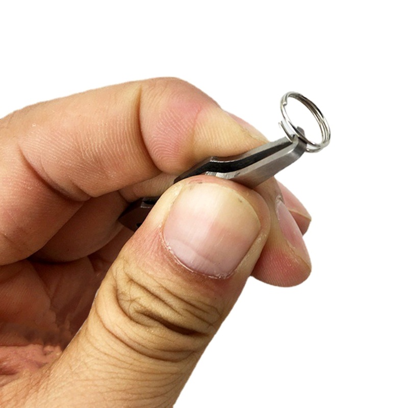 Fishing Line Tweezers lures rings Opener Quick Split Rings Tackle Accessories