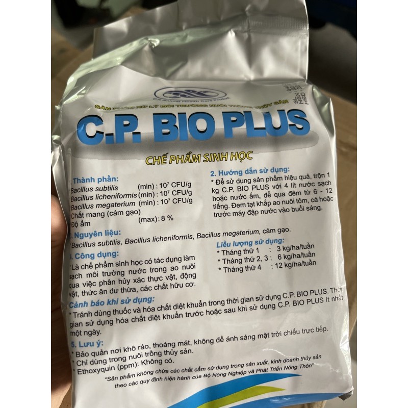 CP BIOPLUS làm sạch môi trường trong ao nuôi | Shopee Việt Nam