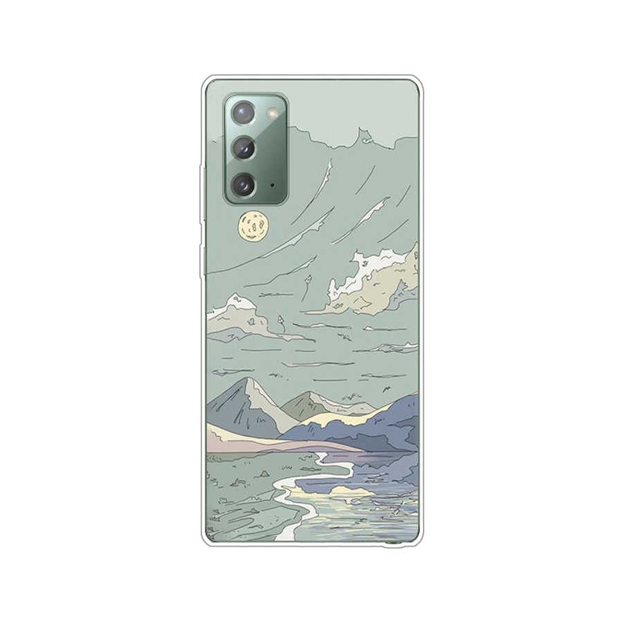 Ốp Điện Thoại TPU Dẻo Thời Trang Sang Trọng Cho Samsung Galaxy NOTE 20 plus Ultra