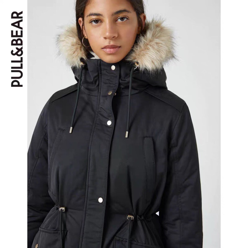 Parka pull&bear hot sale