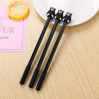 3 Bút Nước Mực Đen Gấu Đen Dễ Thương - Thỏ Hồng VPP