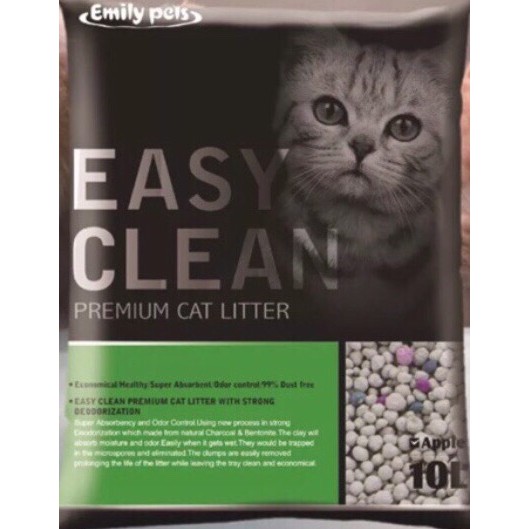 Cát mèo vệ sinh cho mèo Emily easy clean 5L CHÍNH HÃNG | Shopee Việt Nam