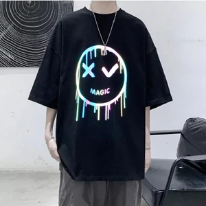 Áo thun Stee Phản quang 7 màu MAGIC Localbrand ICVCVNI Unisex