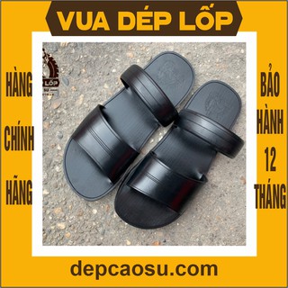 Dép cao su 2 quai ngang