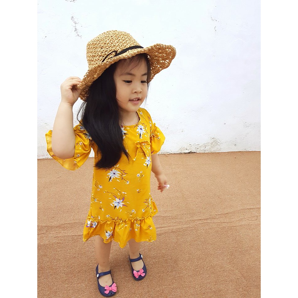 sét mũ đi biển mẹ và bé ( hàng sẵn ảnh thật)