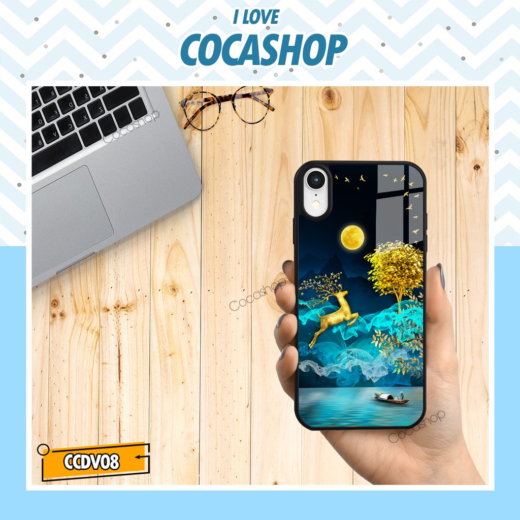 Ốp iphone in hình cực đẹp -  Chú Hươu mang lại nhiều điều tốt lành - 6/6plus/6s/6splus/7/7plus/8/8plus/x/xr/xs/11/12