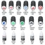 GUSTAVA Golf Stamp Marker Thể thao ngoài trời Con dấu nhựa khô nhanh