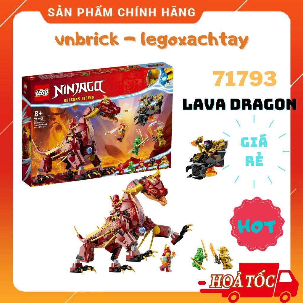 LEGO NINJAGO 71793 Rồng Dung Nham | Shopee Việt Nam