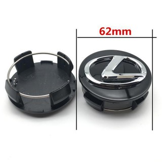 4 Mũ trung tâm bánh xe 62MM cho Lexus Vành bánh xe Trung tâm Logo Kiểu dáng xe